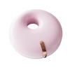 Doughnut Retainer Case with Hook Cleaning Brush Double Layers Portable Invisible Brace Storage Box Mouth Guard Denture Dental Aligner Container Holder