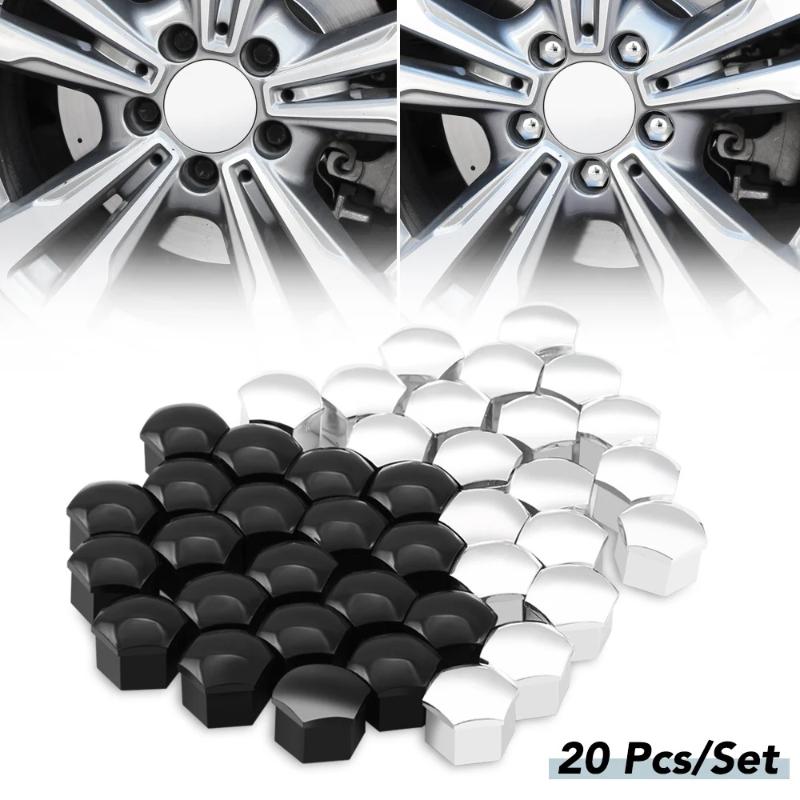 17MM car wheel hub tire cap wheel hub nut protective cover suitable for Mercedes Benz W203 W210 W211W124 W202W204