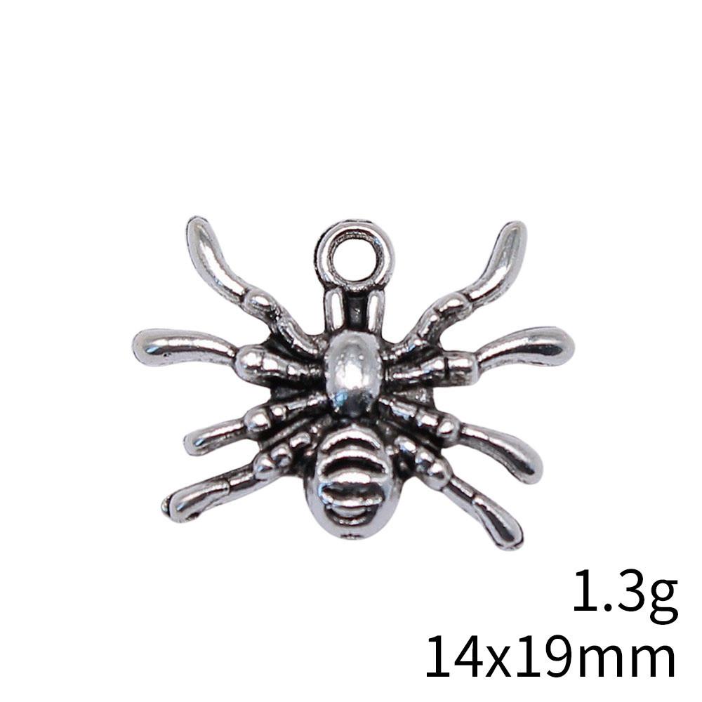 Valentýnský náramek s přívěsky Italský přívěsek s přívěsky pavouka a netopýra Publikum Mužský přívěsek