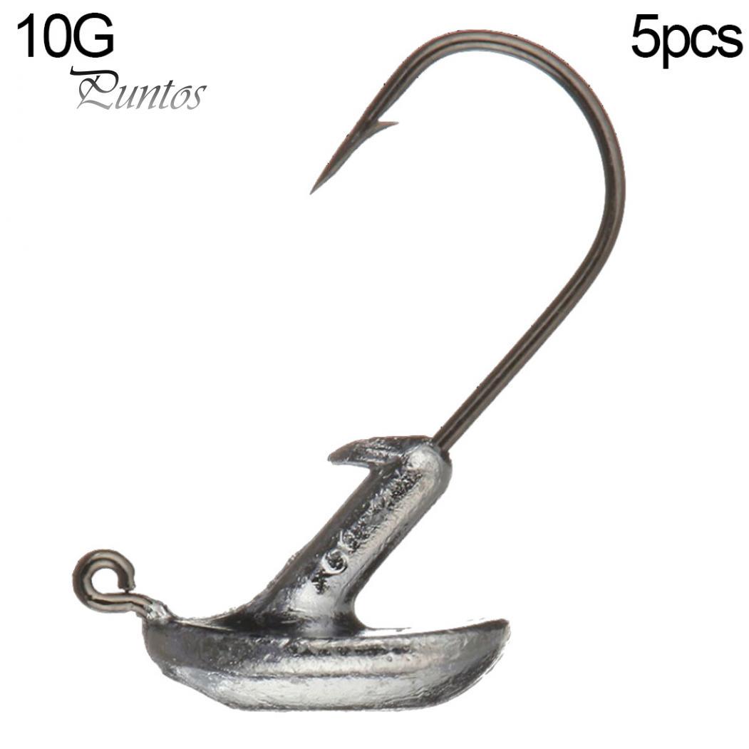 

Джиг-головка.5штук:3.5гр,5гр,7гр,10гр,14гр. 10g