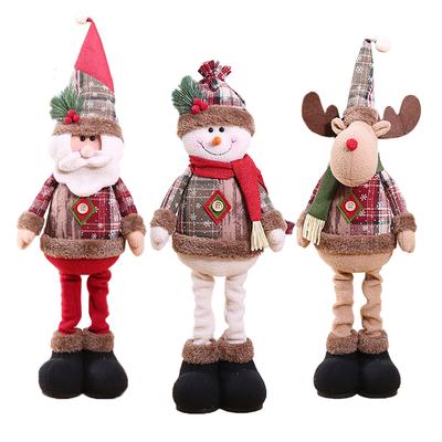Telescopic Christmas Doll Merry Christmas Decorations For Home 2025 Christmas Ornament Xmas Navidad Noel Gifts New Year 2025