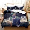 3D Anime Game Touhou Project Beding Set Print Bed Linen Set With Pilowcase Bed Soft Duvet Cover Soft Single Double Quen Super King-Sized Dimensionsd