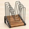 Desk File Organizer Office Paper Document Organizer Desk File Mail Holder for Students Teachers Home Office School Classroom