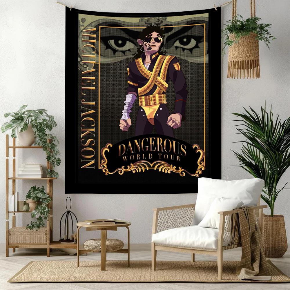 Michael Jackson Tapestry Wall Hanging Customize Wall Tapestry Home Decor Room Decor Backdrop Wall Art Room Decor
