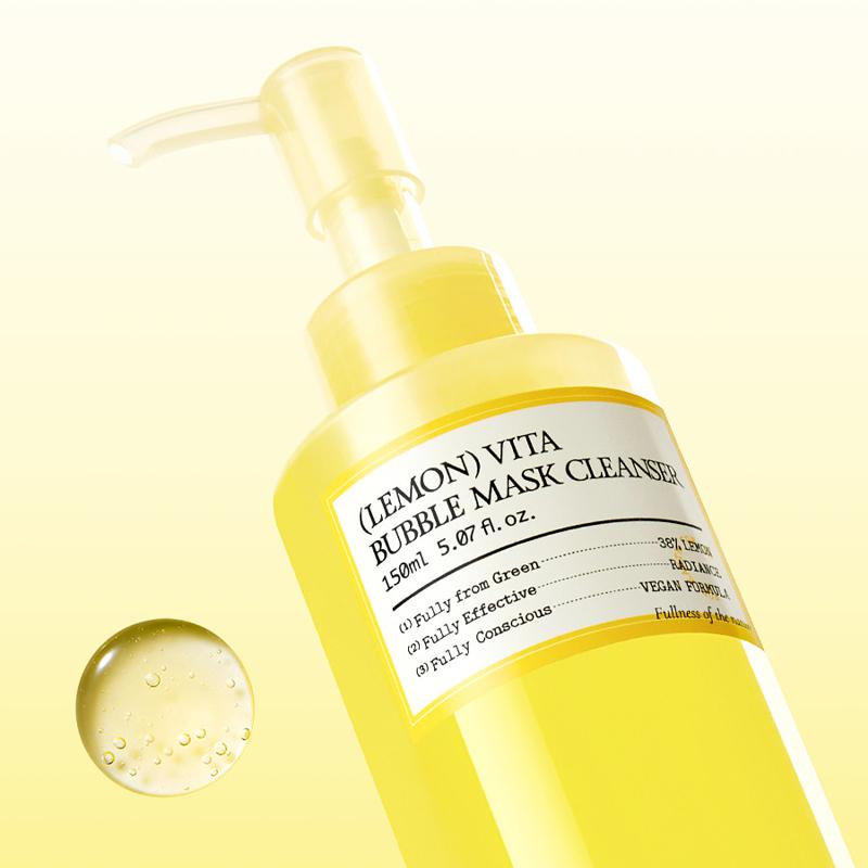 FULLY Lemon Vita Bubble Mask Cleanser 150ml