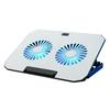 N22 Laptop Cooling Pad Dual Silent Fans Sturdy Plastic Construction with Anti-Slip Pad In Stock