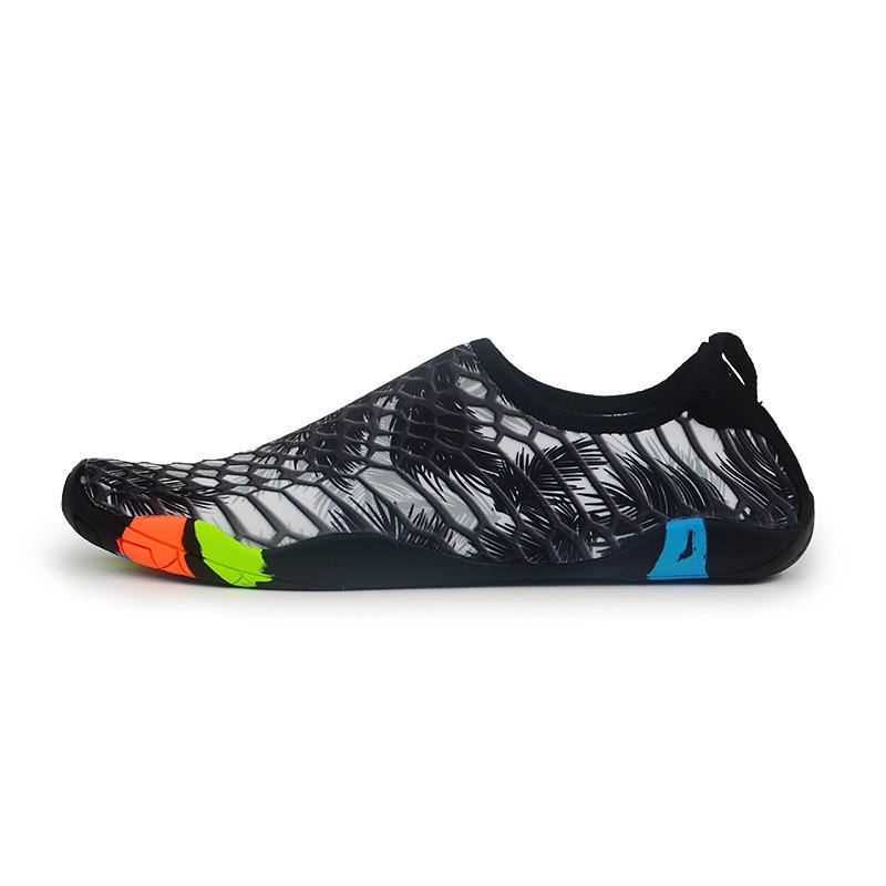 Summer Couple Wading Shoes Sport Diving Shoes Casual Flat Beach Shoes Water Shoe 35 чёрный