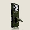 Shockproof armor Invisible Stand Bracket Magsafe Case For iPhone 17 16 15 14 13 12 Pro Max Sturdy Magnetic Wireless Charge Cover