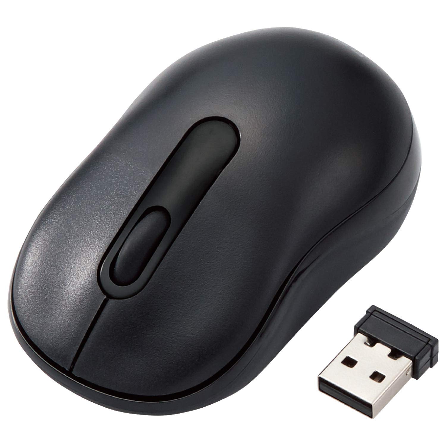

ELECOM Wireless Mouse 3 S Black M-DY10DRSKBK, Quiet, Antibacterial, Buttons, Size, чорний