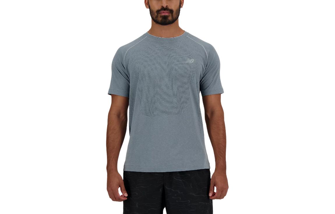 New Balance Raglan Sleeve T-Shirt Men s Gray MT41080-AG M
