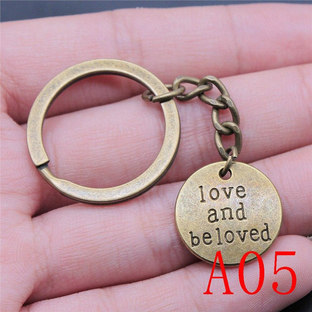 Buy Simple Round Plate Key Chain Parts Designer Keychain Keyring Car at