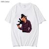 Camisetas com Estampa Chishiya Anime Alice In Borderland Camiseta Manga Curta Roupas de Verão Masculino Y2k Camisetas Algodão Feminino Harajuku Top