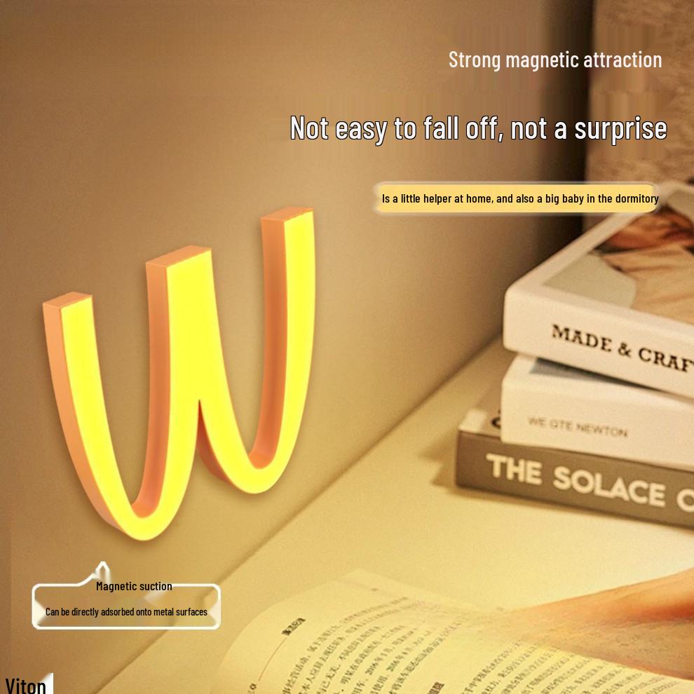 McDonald's ytterdörr & kylskåpsmagnet Ljus - Nattlampa Dekoration, Fri frakt