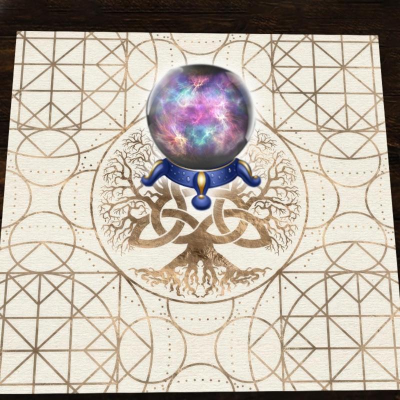 Tarots Table Altar Cloth Board Game Mat Divinations Altar Tablecloth