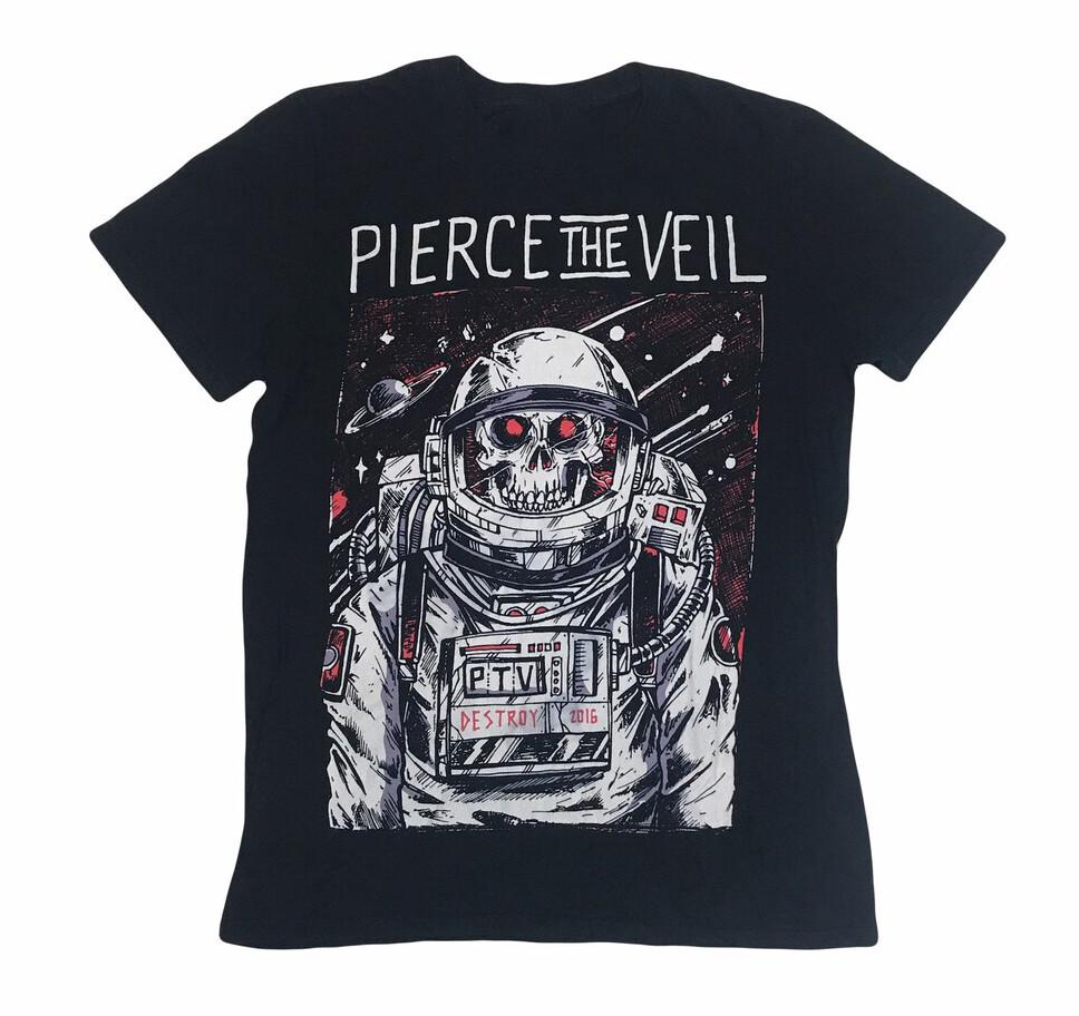 Vtg 00s Pierce the Veil Music Band T-Shirt XXXXL