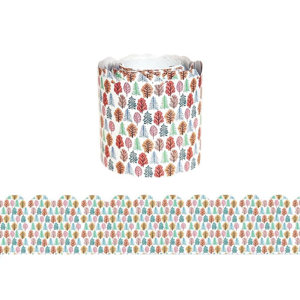 Handmade Crafts Border Paper Paper Stickers Creative Bulletin Board Border  Christmas