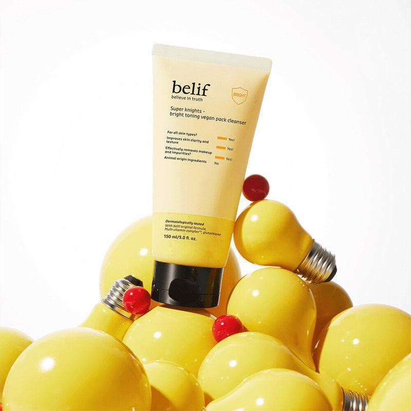 [belif] Super Knights Bright Toning Vegan Pack Cleanser 150ml