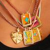 Literary And Retro Style Tarot Brand Dafang Brand Necklace