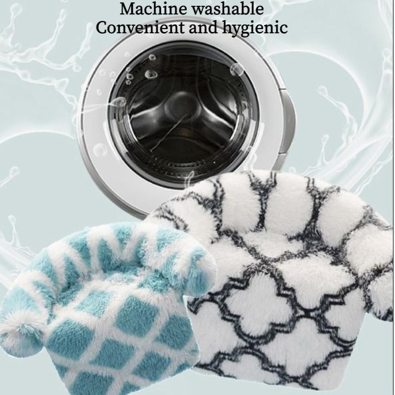 Large Dogs Pet House Sofa Mat Long Plush Kennel Summer Dog Bed Sofa Pet Cat Puppy Cushion Washable Blanket Sofa Cover