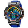 Fashion STRYVE 8025 Men's Watch Luxury 50M Waterproof Watch for Men with Analog-Digital Dual Movement Multifunctional Wristwatch