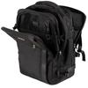 Wings Skylark Multifunctional Backpack Expandable Black