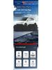 Durable Black Nylon Floor Mats for BYD Han 20-21 Models, Full Coverage