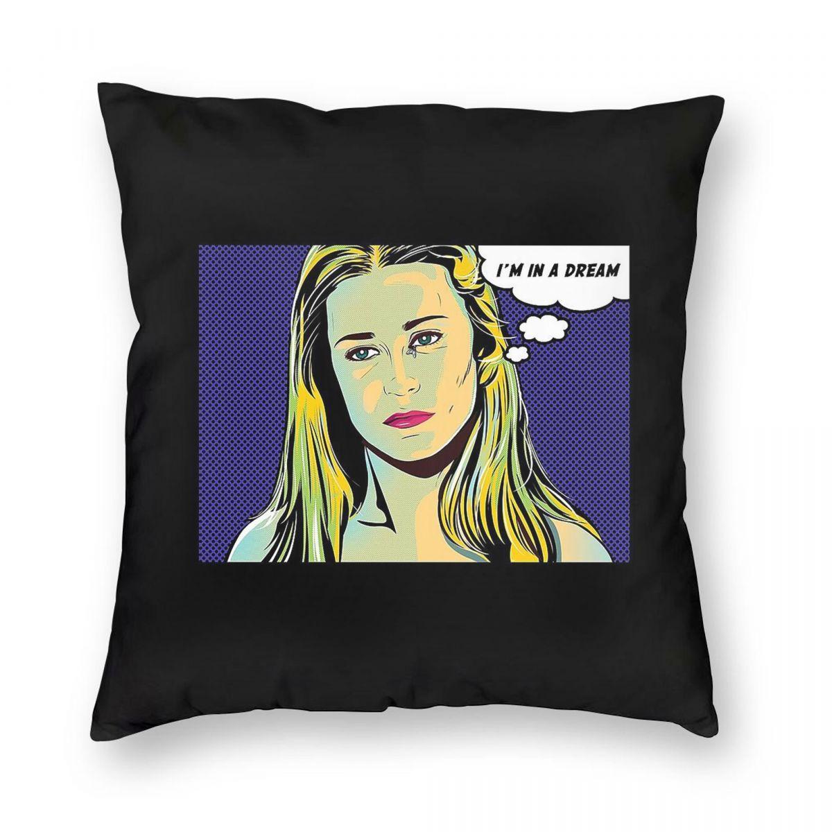 

Westworld Dolores Abernathy Pop Square Pillowcase Polyester Linen Velvet Printed Zip Decor Pillow Case Room Cushion Case 45x45 30cmx30cm