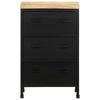 Sideboard 47 x 35 x 76 cm Rough Mango Wood