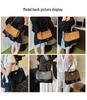 2025 New Women's High-End Retro Shoulder/Crossbody Bag with Iron Chain - Versatile Tote for Commuting