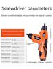 Hilda Rechargeable Multi-Function Mini Electric Screwdriver Set