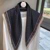 Women French Elegant Retro Fashion Large Triangular Scarf Decorative Hair Band