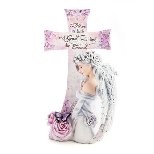 Cross Ornament by Jessica Galbreth (Weave in Faith)