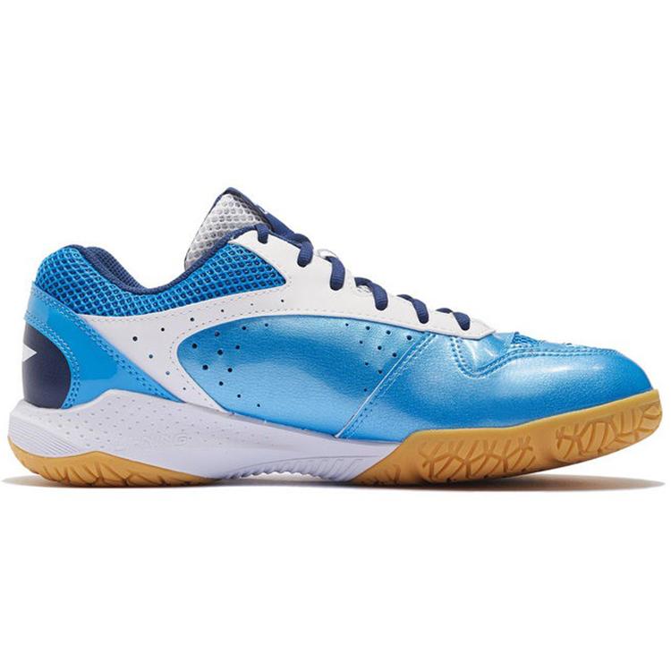 New LINING Badminton Shoes Unisex Low Top Interstellar Blue/Standard White AYTS024-2