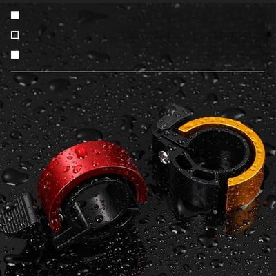 Campainha Universal para Bicicleta para Mountain Bikes e Bicicletas Dobráveis – Design Discreto, Som Alto de 100dB, Instalação Rápida e Base Antiderrapante