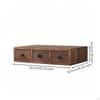Houten Bureaulade Organizer Compact Mini Ladekastje Rommel Organisatie MultiLade Houder