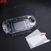 Clear Crystal Case Hard Shell For PSV 1000 2000 Transparent Protection Cover For PSP1000 2000 3000 With Screen Protector Film