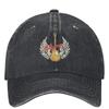 Gibsons Lesed Pauls Denim Baseball Cap Kpop Rock Hip Hop Dad Hats Spring Men Women Fashion Sunshade Baseball Caps