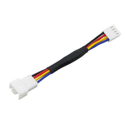 Fan Resistor Cable 3 Pin 4 Pin Male To Female Connector Reduce PC Fan Speed Noise Extension Resistor Cable Wire