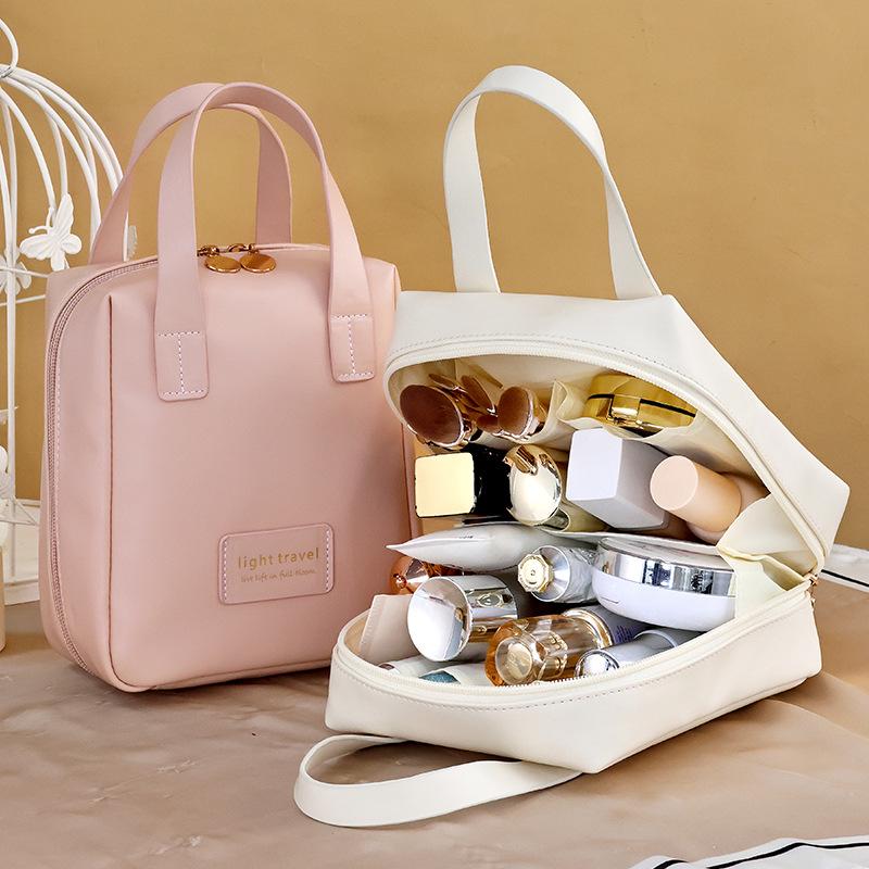 Trousse à Cosmétiques de Luxe Grande Capacité – Élégante Trousse de Toilette de Voyage