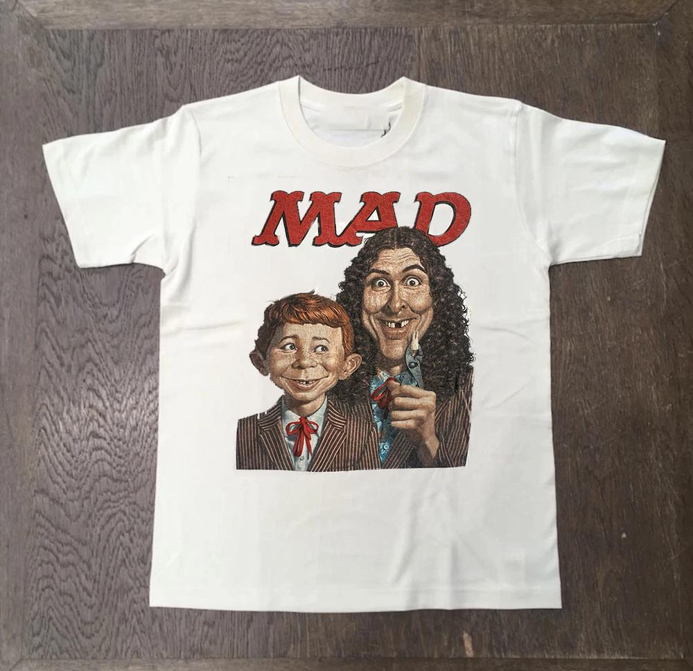 Винтажная футболка Weird Al Yankovic Mad S-5XL NE120 Унисекс XXXL