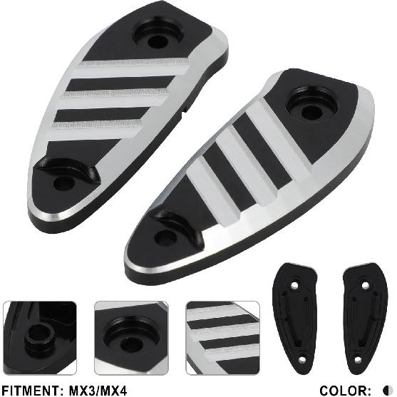

MX4 Brake Fluid Reservoir Cover Cap for Talaria Sting MX3/MX4 Electric Dirt Bike, Knight Black