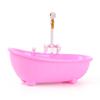 Bathroom Dollhouse Furniture Miniatures Electric Bathtub 1:6 Scale Doll Accessories Plastic Tub