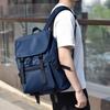 Neuer Unisex-Rucksack, einfarbig, wasserdicht und atmungsaktiv, Business-Mode, lässig, All-Match, Tagessparrucksack