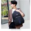 Trendy Oxford Student Schoolbag High Quality Air Cushion Strap Waterproof Rucksack Travel Backpack