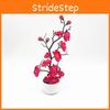 Faux Plum Blossom Miniature Bonsai Pot For Indoor Photography And Home Decoration