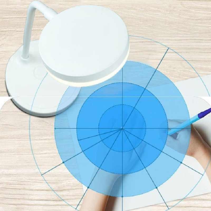 Led Lamp Desk Students Usb Rechargeable Touch Dimming For Reading Light Study