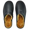 Luxury Cow Split Leather Men's Handmade Men Home Slippers Spring Slip on Soft Comfortable Black Brown Bedroom Indoor Flat Shoes