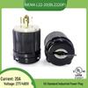 NEMA L22-20P High Power Plug: US Standard Aviation-Grade, Industrial Anti-Loosening Design for North & South America.