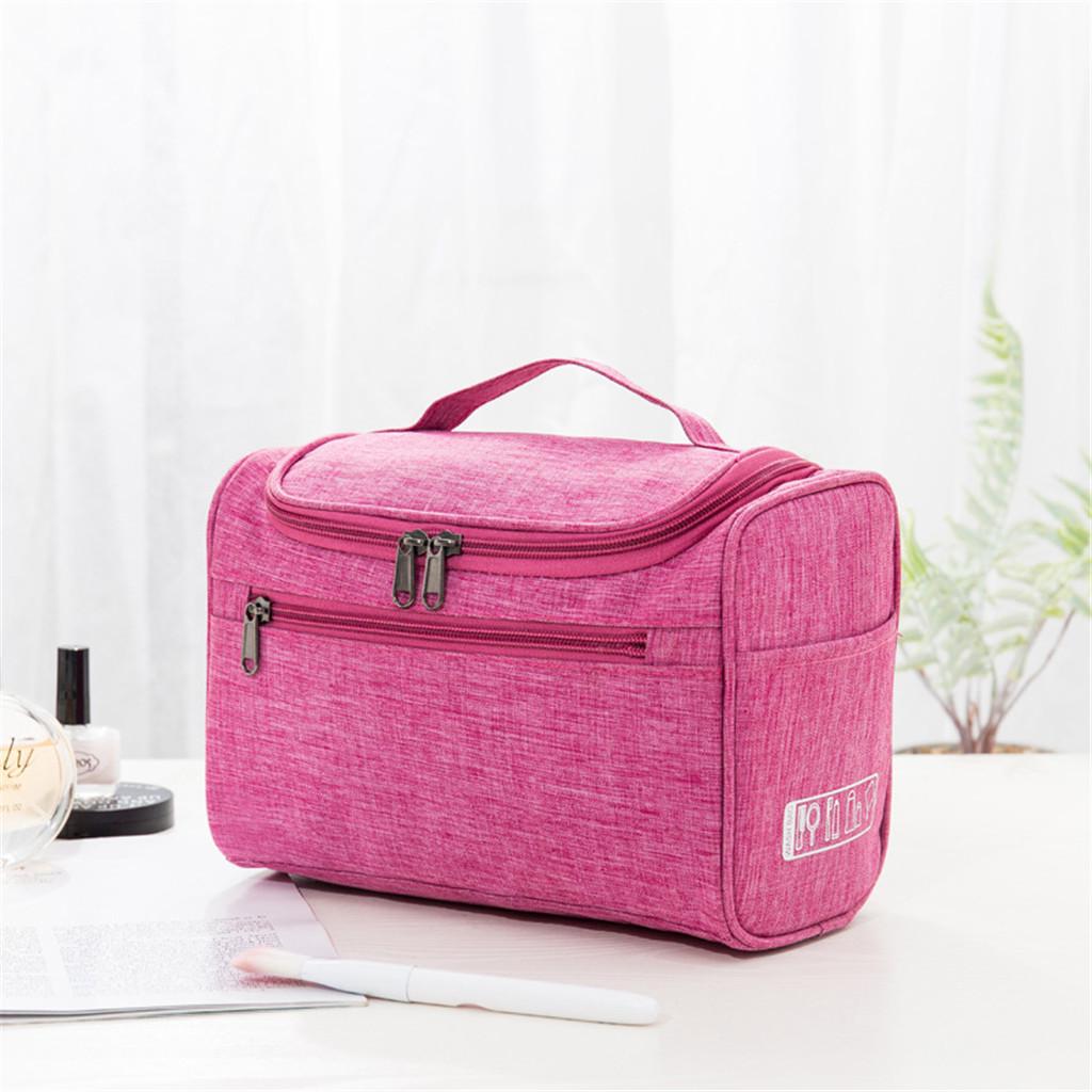 Travel Mens Ladies Outside Toiletry Wash Bag Hanging Grooming Makeup Case
