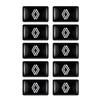 10/20/Pcs 3D Styling Car Epoxy Emblem Stickers Decor Accessories For Renault Fluence Captur Megane Clio Kadjar Talisman Arka Z555
